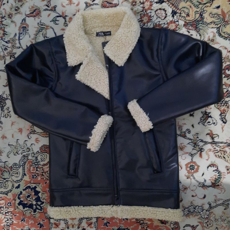 کاپشن بوفالو مردانه با آستر شیرلینگ | استایل زمستانی لوکس و گرم | مودی کالا